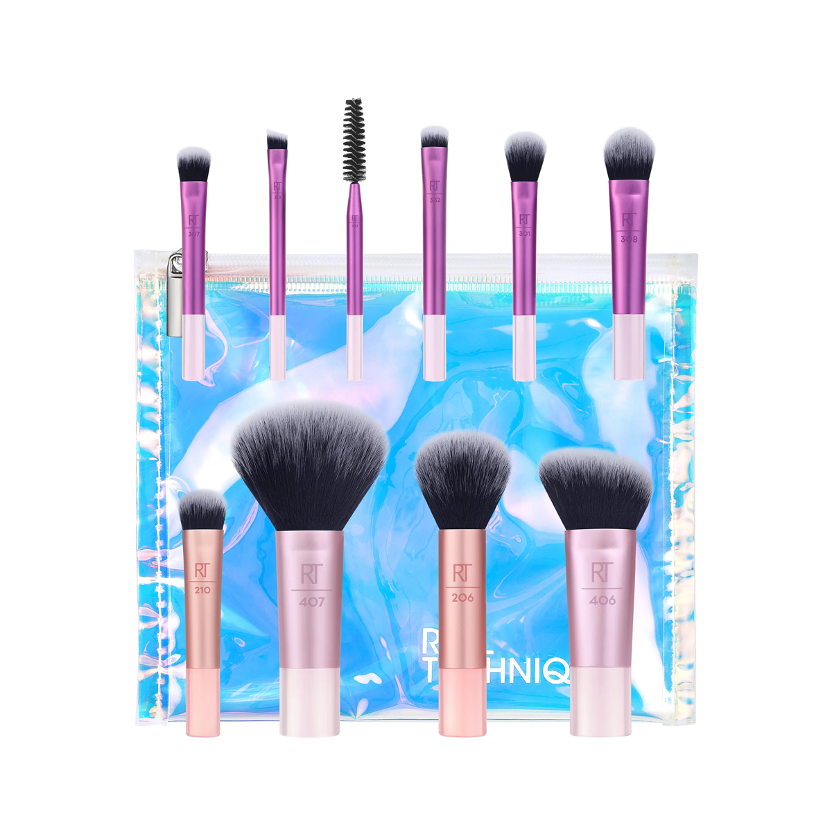 Bộ Cọ Trang Điểm 10 Cây Mini RT REAL TECHNIQUES Travel Fantasy 04285